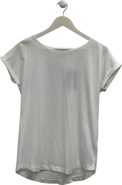 Next White Essentials Wide Neck Tee UK 6