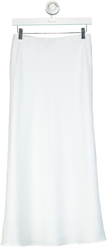 Abercrombie & Fitch White Midi Skirt UK XS