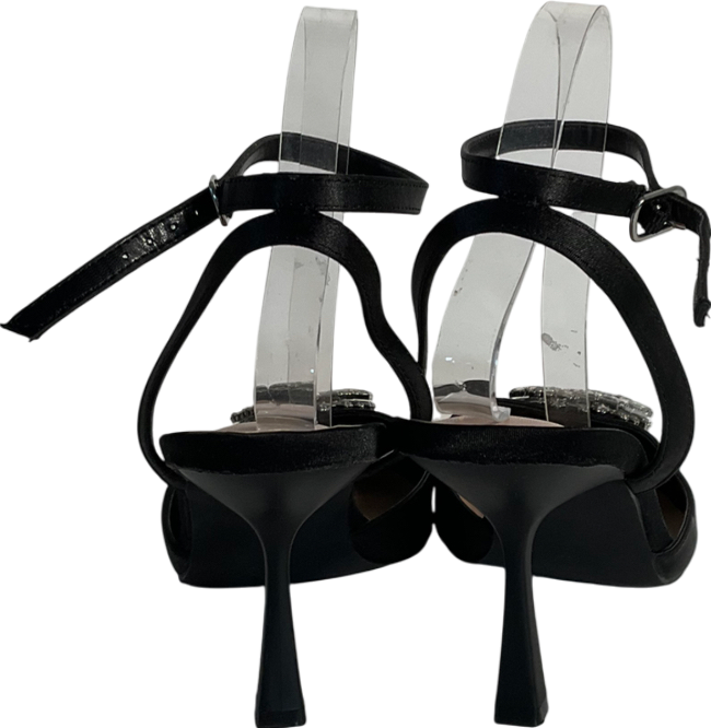 joanna hope Embellished Detail Occasionally Black Heels UK 7 EU 40 👠