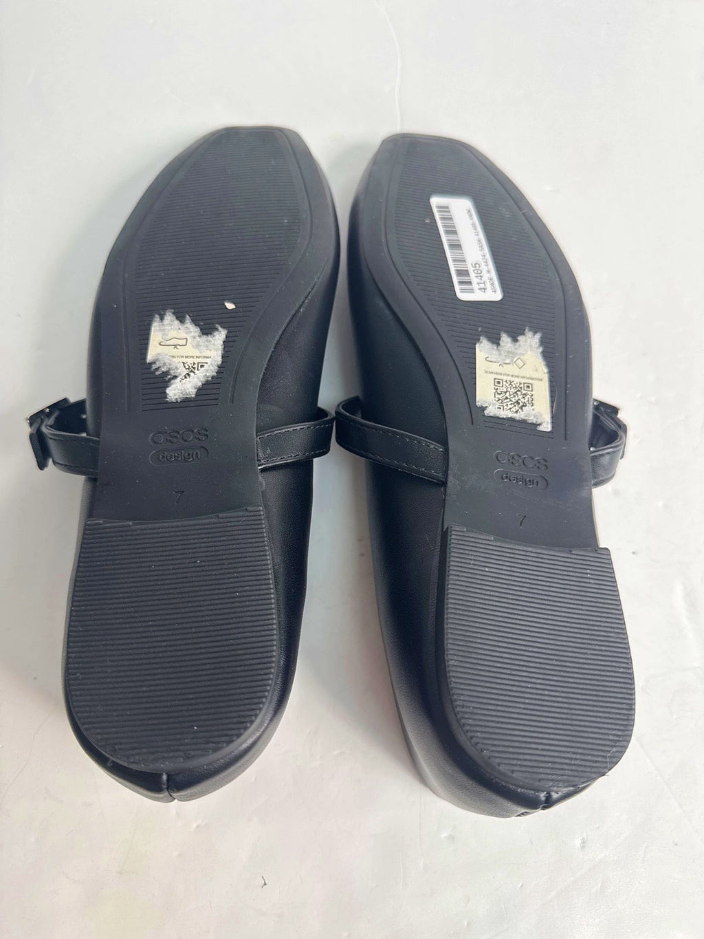 ASOS Black Mary Jane Flats UK 7
