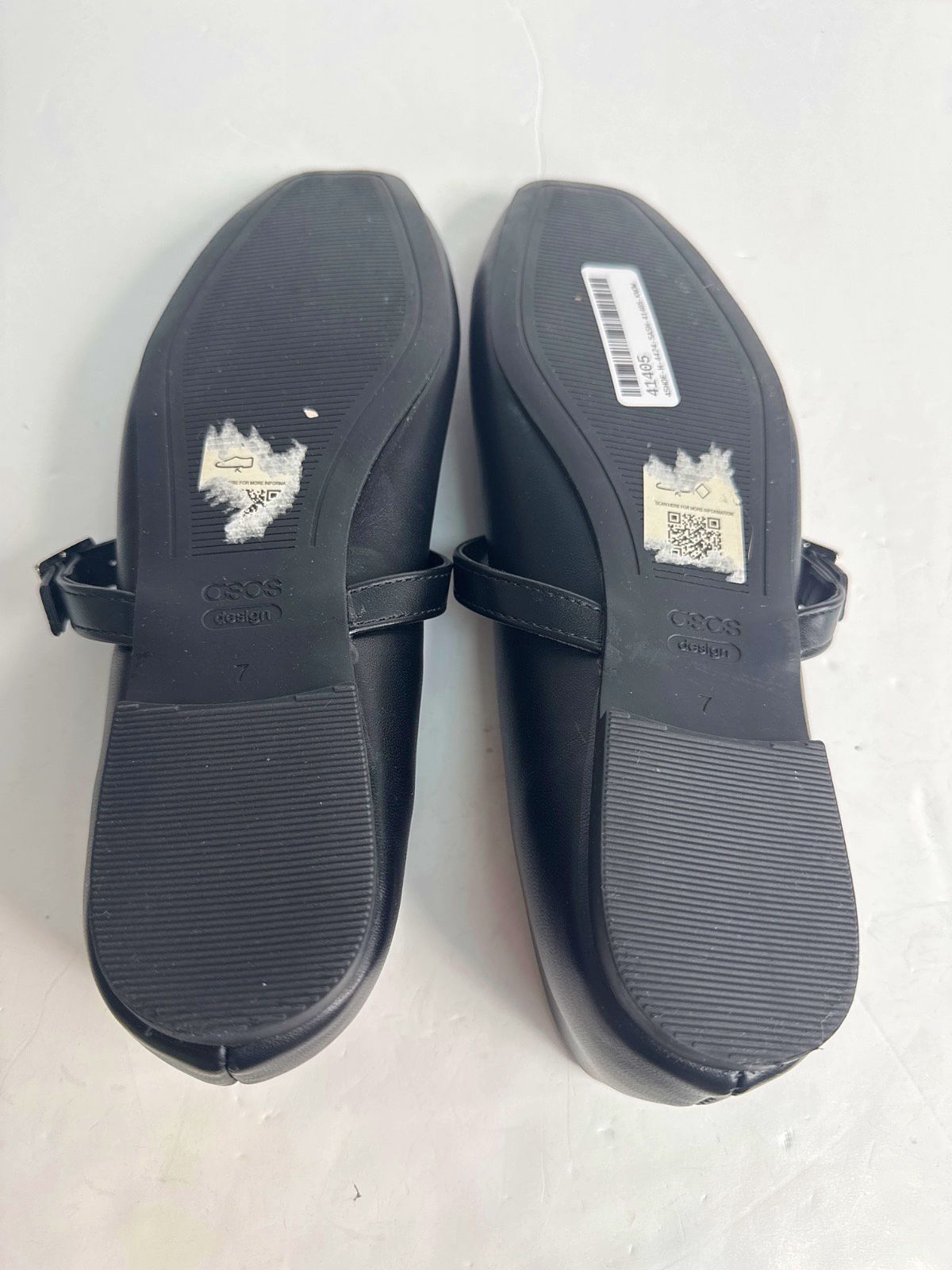 ASOS Black Mary Jane Flats UK 7