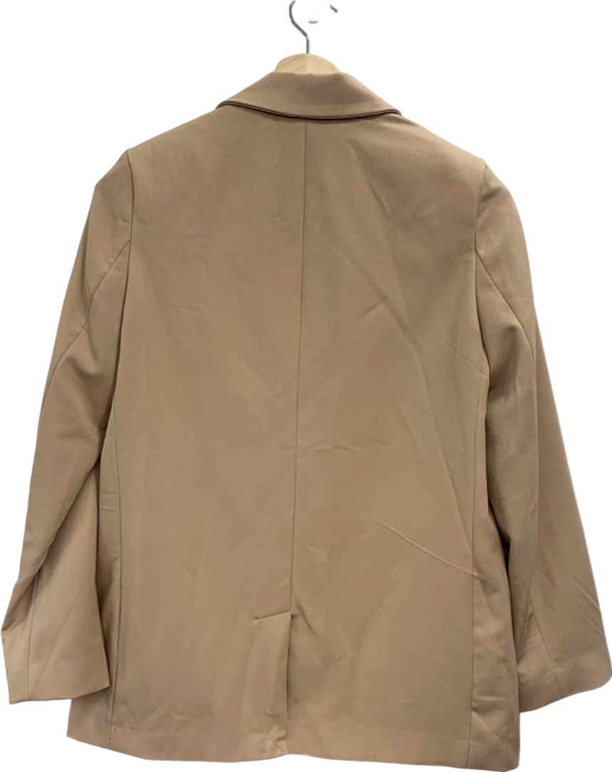 New Look Beige Tailored Blazer UK 12