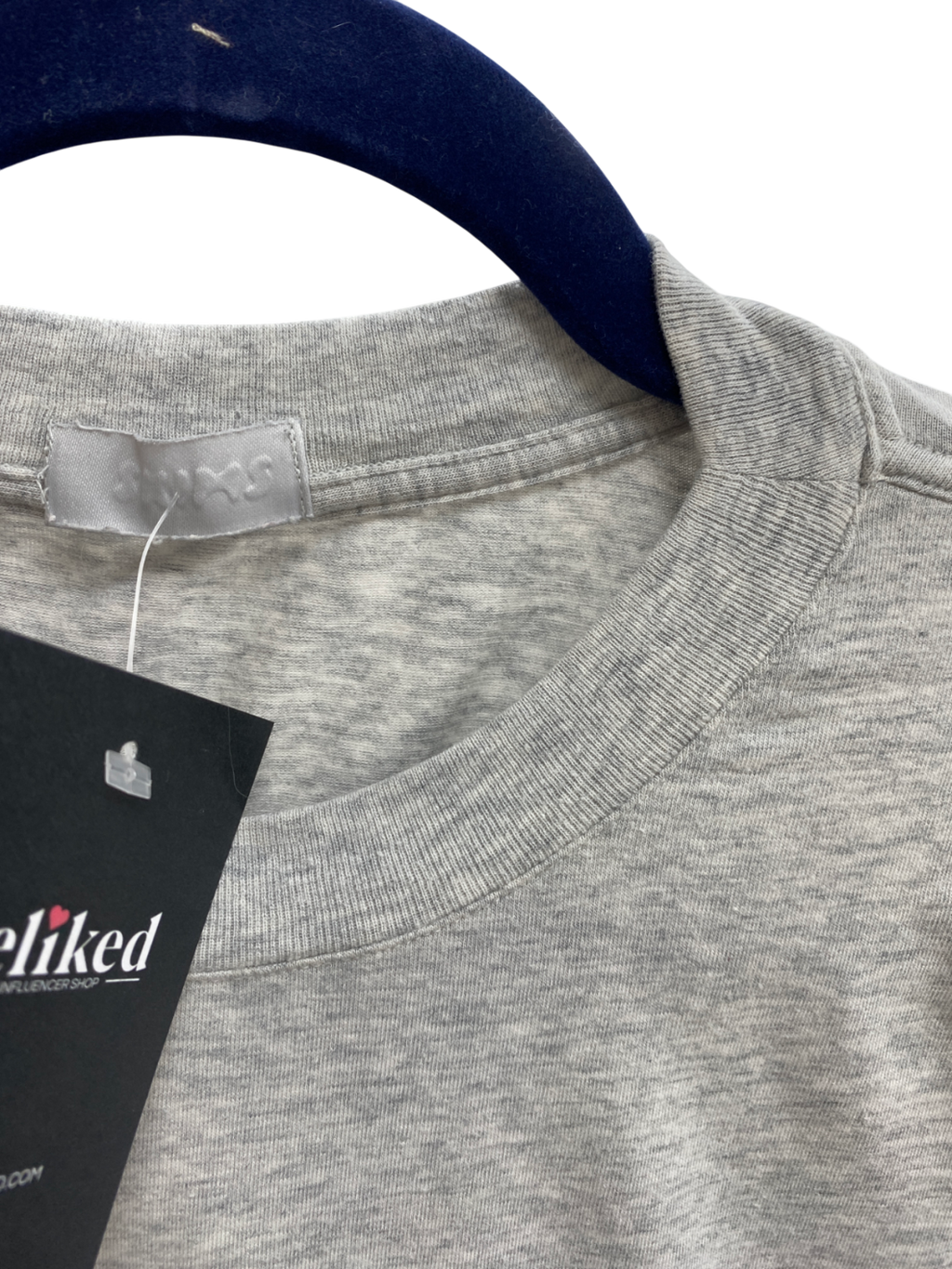 SKIMS Grey Relaxed T-shirt UK XXL