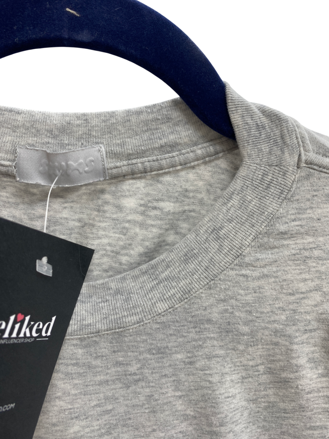 SKIMS Grey Relaxed T-shirt UK XXL