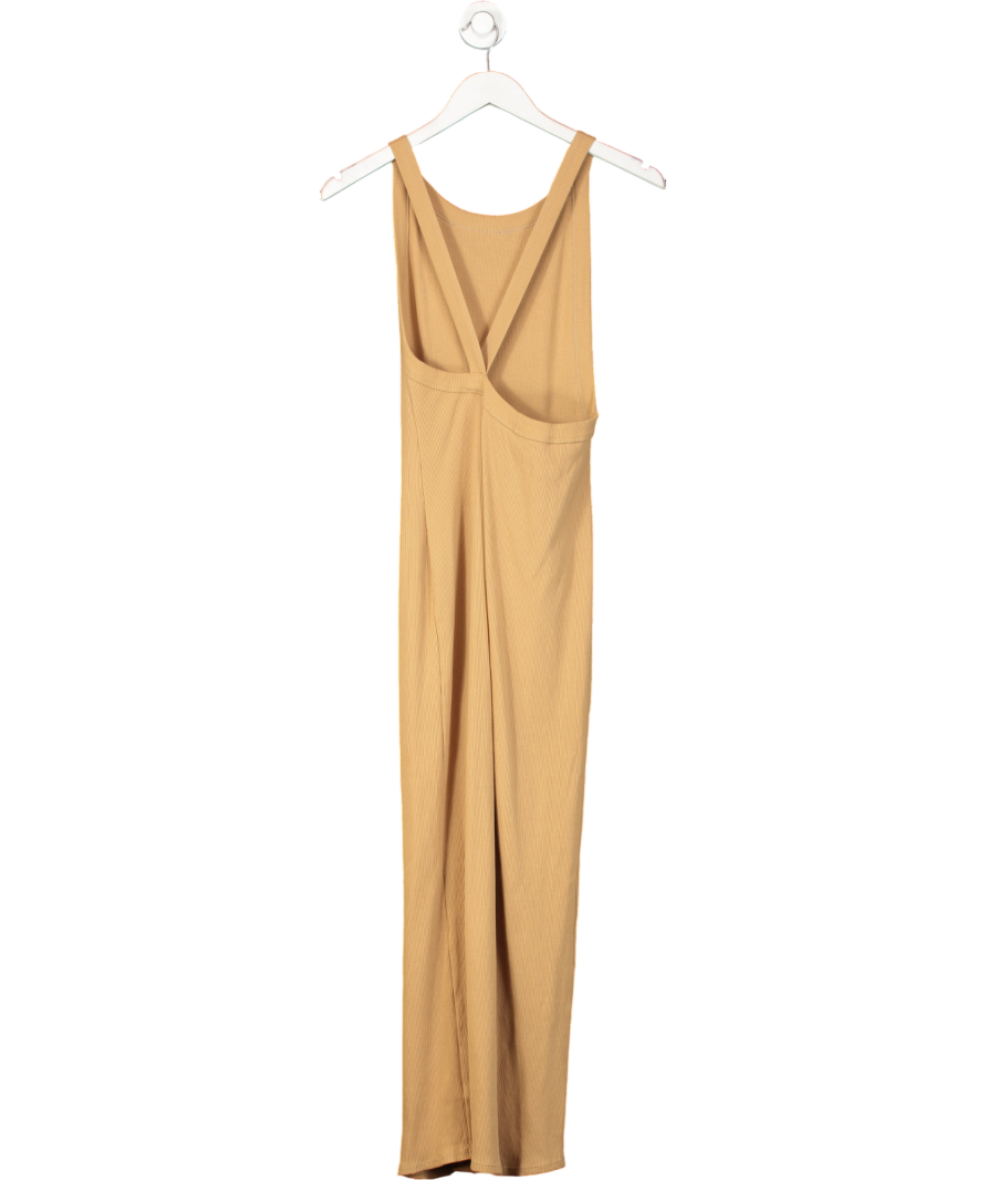 The Line by K Beige Maribel Maxi Dress UK S