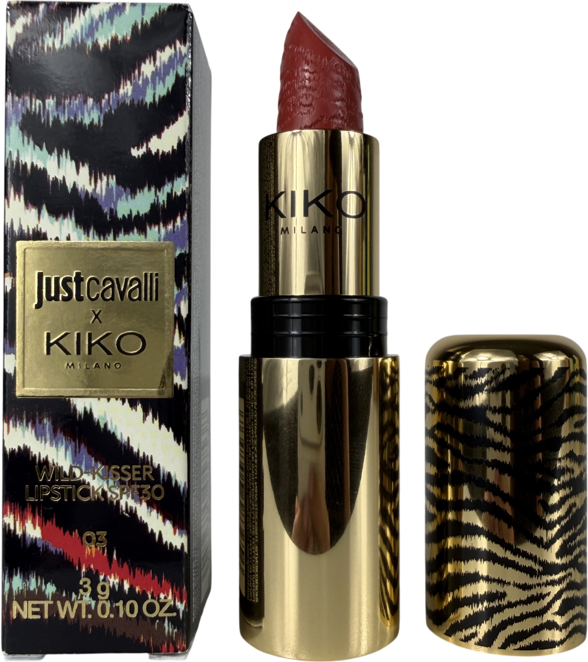 Kiko Just Cavalli Wild-kisser Lipstick 03 3g