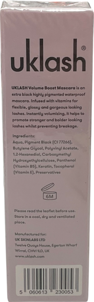 uk lash Volume Boost Mascara 7 g