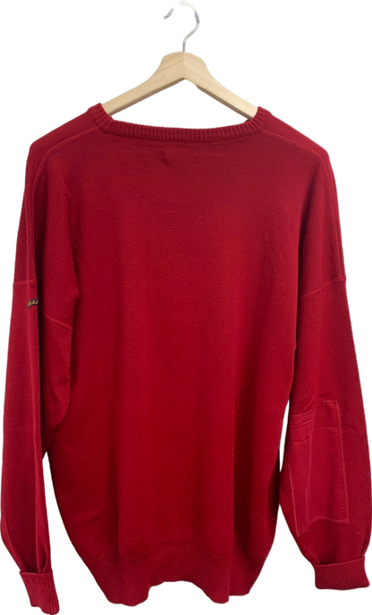 Paul & Shark Red Yachting Sweater UK L/XL