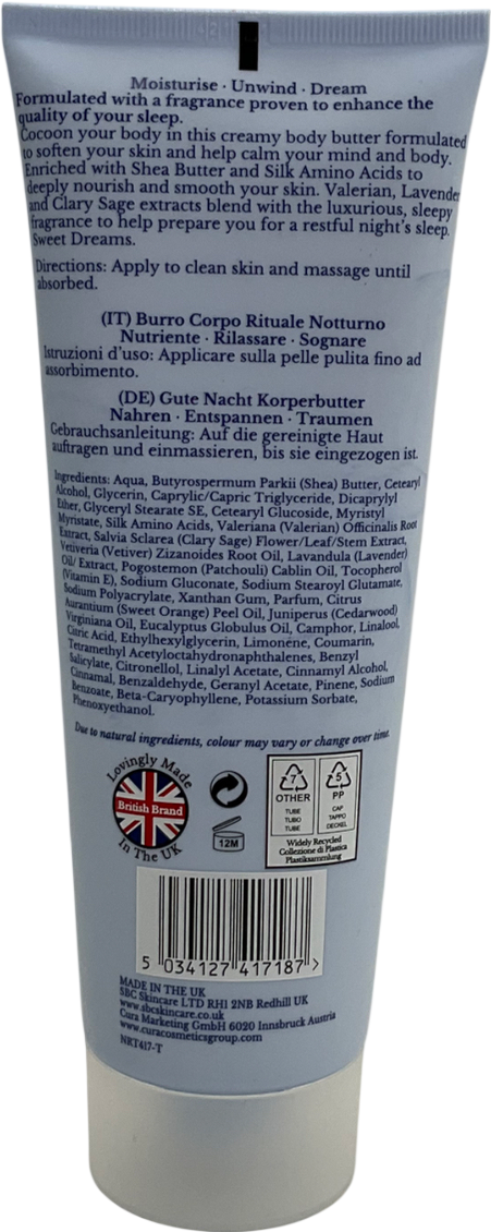 SBC Night Rituals Sleep Body Butter 250ml
