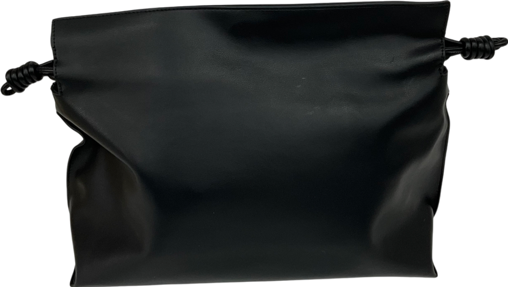 boohoo Black Scrunch Clutch With Handles