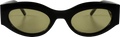 Le Specs Body Bumpin II Black Olive Mono Sunglasses