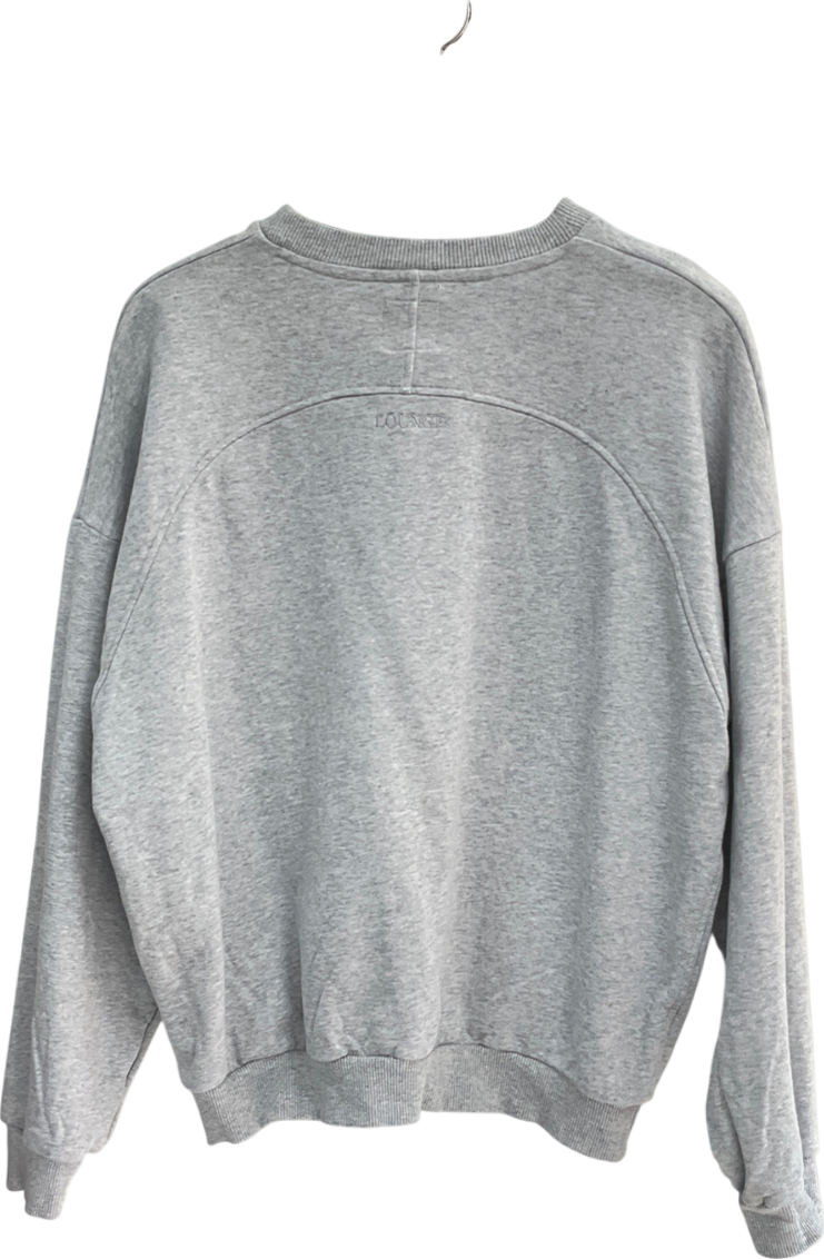 M Lounge Grey Essential Crew Neck Sweater UK S