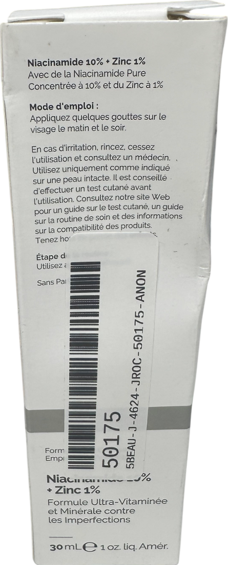 The Ordinary Niacinamide 10% + Zinc 1% 30ml