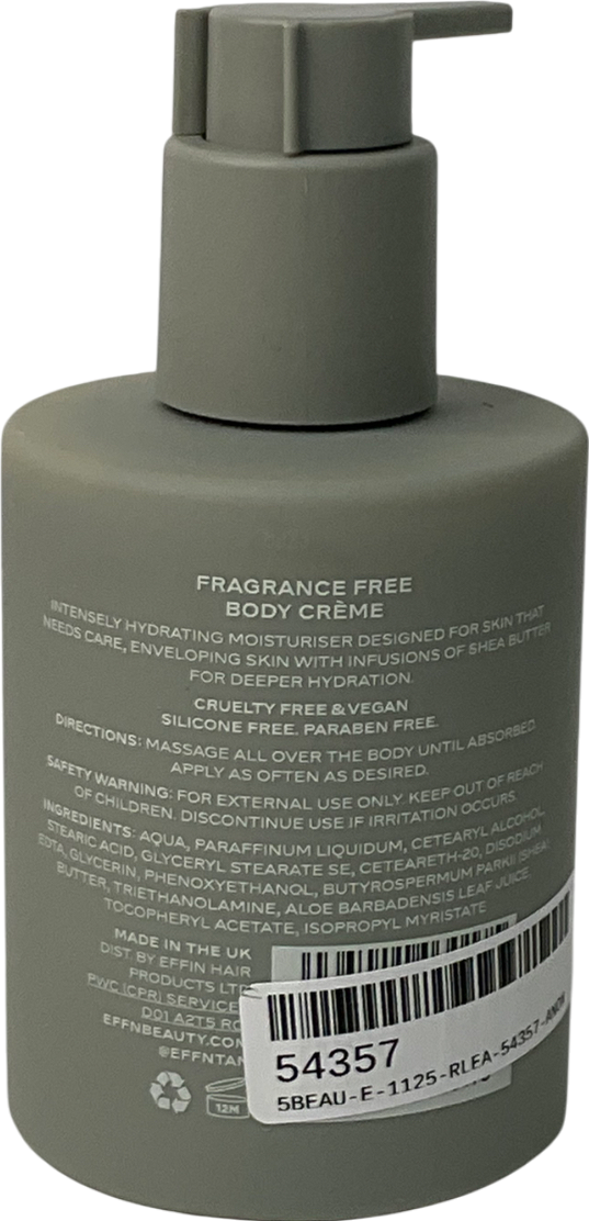 effn Tan Body Creme Fragrance Free 300ml