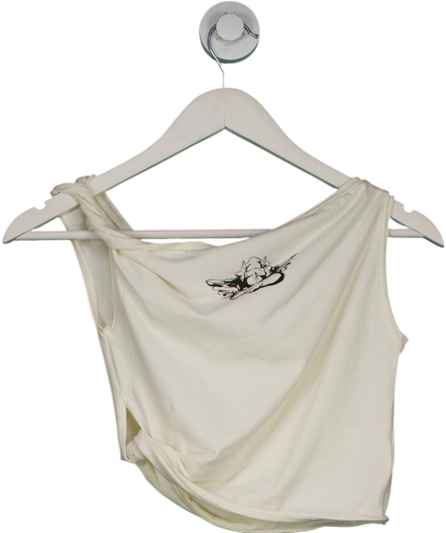 Boys Lie Cream The Caitlyn Coded Twisted Tank UK S