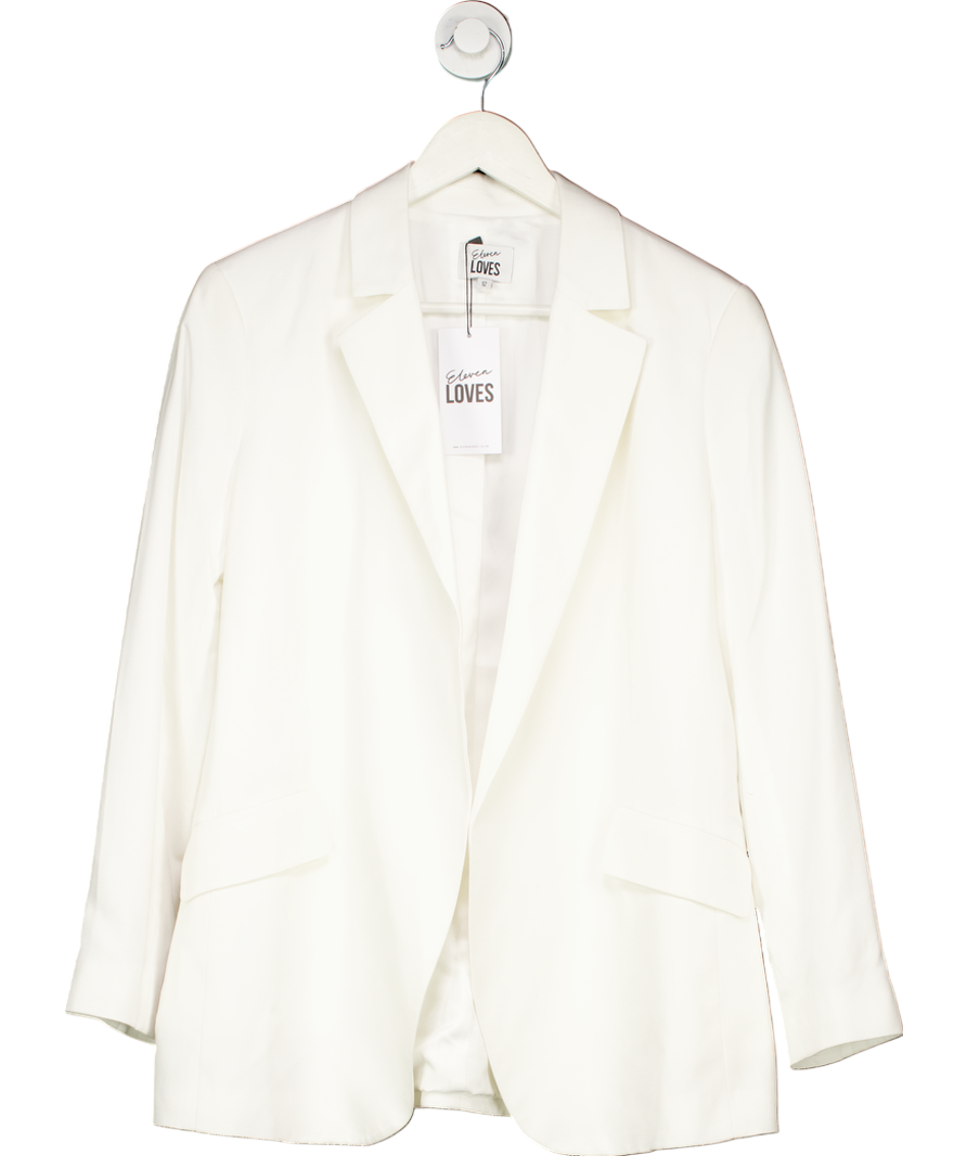 Eleven Loves White Betine Blazer UK 12