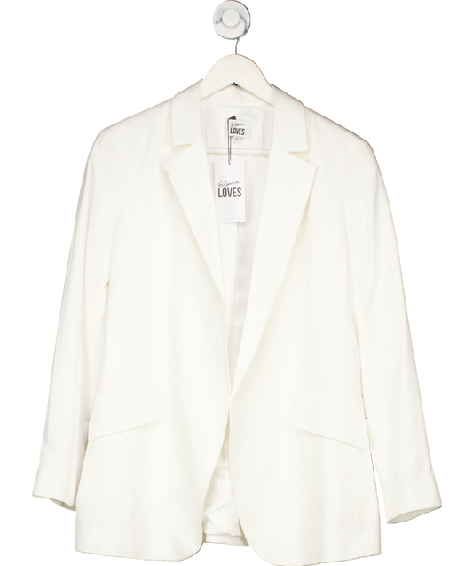 Eleven Loves White Betine Blazer UK 12