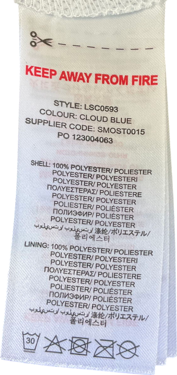 lyle & scott Purple Ombre Swim Shorts Cloud Blue 14 Years