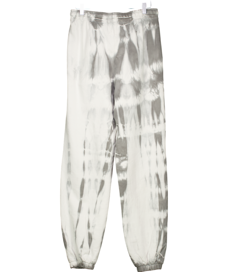 CHristian Zen Grey Tie-dye Cotton Pants Joggers UK S