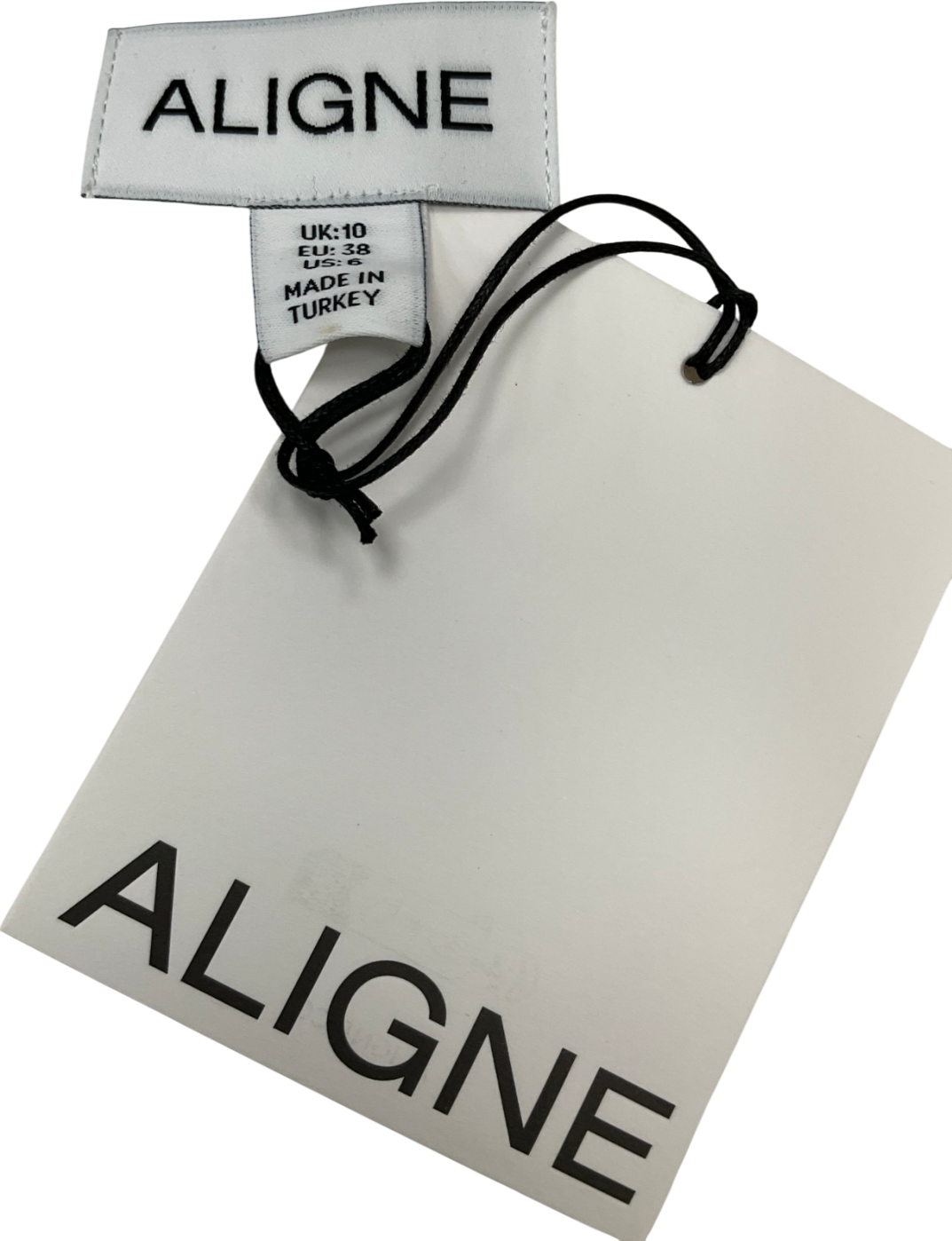 Aligne Cream Beau Tie Up Satin Blazer UK 10