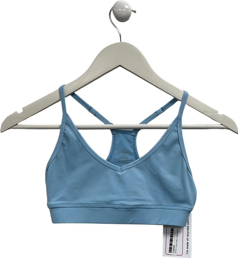 KlxxFit Blue Sports Bra UK S