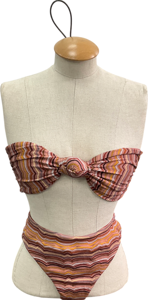 fella swim Multicoloured Hunter Top Bikini Set - Ngrrgooroon UK M