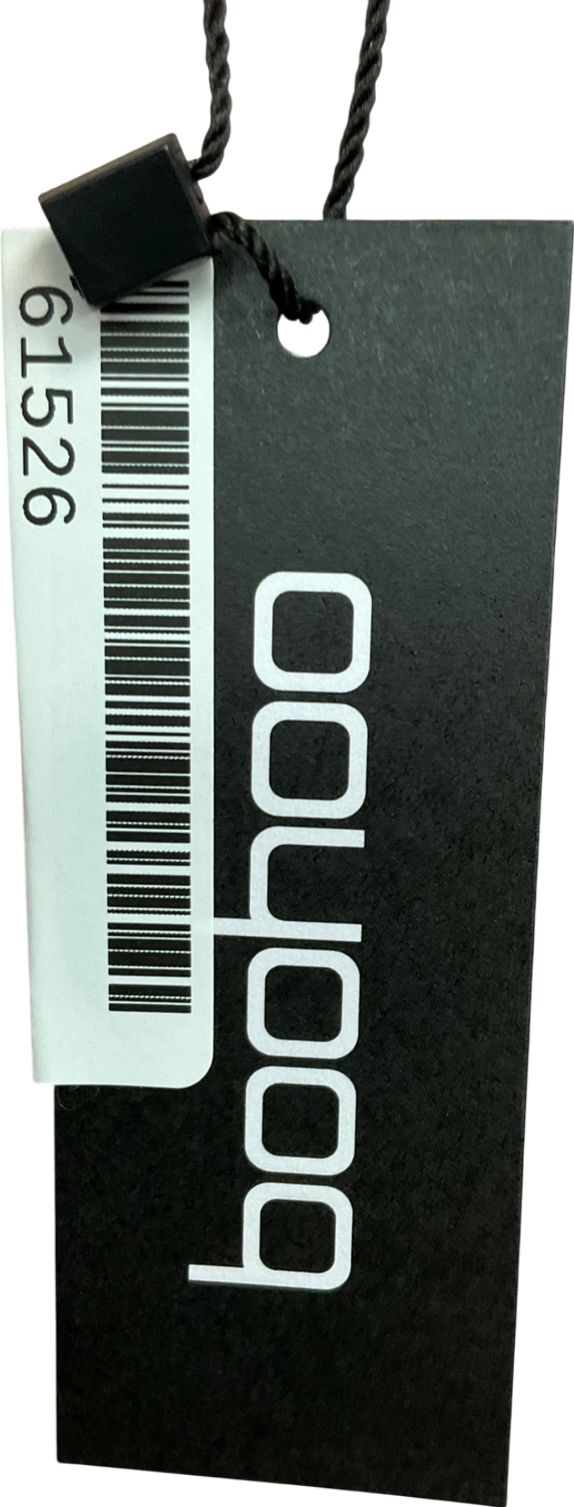 boohoo Pink Premium Faux Fur Short Coat UK 10