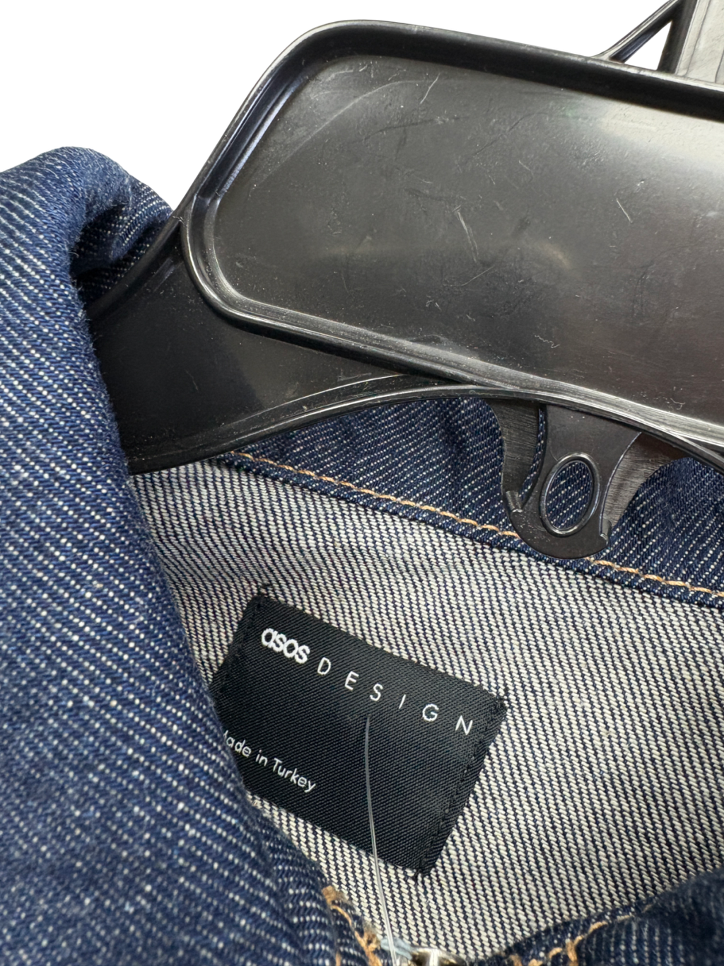 ASOS Blue Denim Cinch Shirt UK S