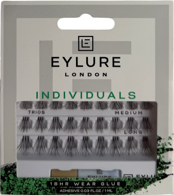 Eylure Lash Individual Lashes Black Combo 1ml