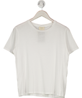 Sezane White Cotton T-shirt UK M