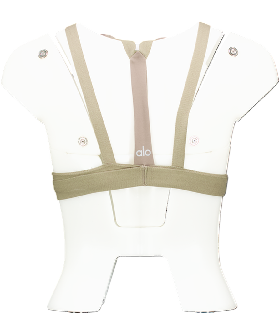 alo yoga Green Nadi Bra Top UK S