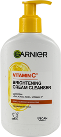Garnier Vitamin C Brightening Cream Cleanser, Hydrates, Brightens & Cleanses 250ml