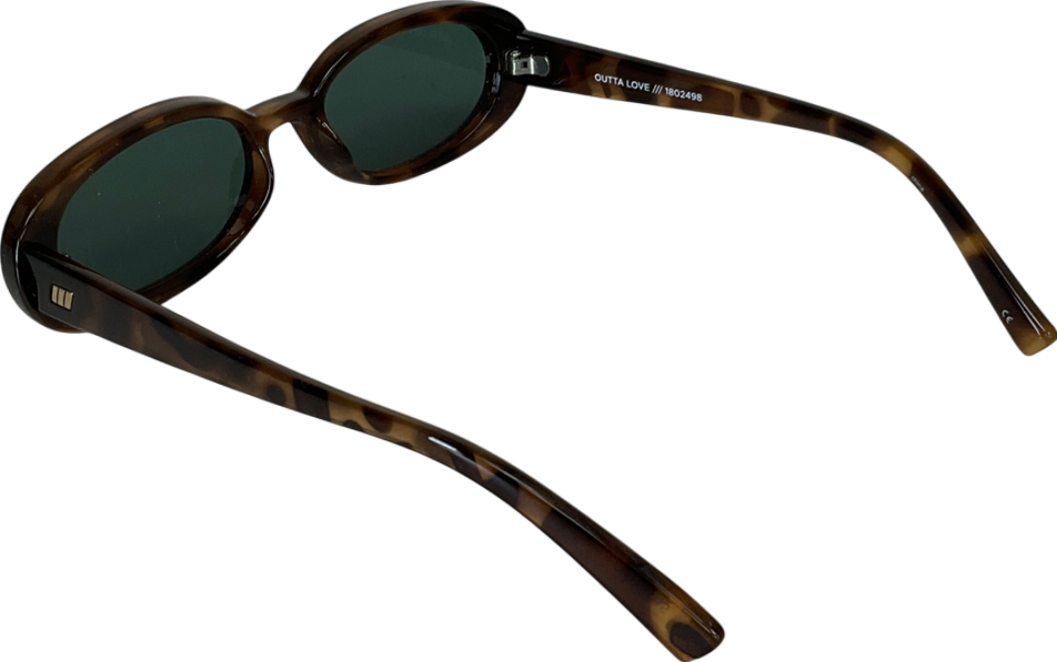 Le Specs Brown Outta Love Sunglasses One Size
