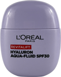 L'Oreal Revitalift Filler Plumping Glass-skin Aqua-fluid Spf30 With Hyaluronic Acid 40ml