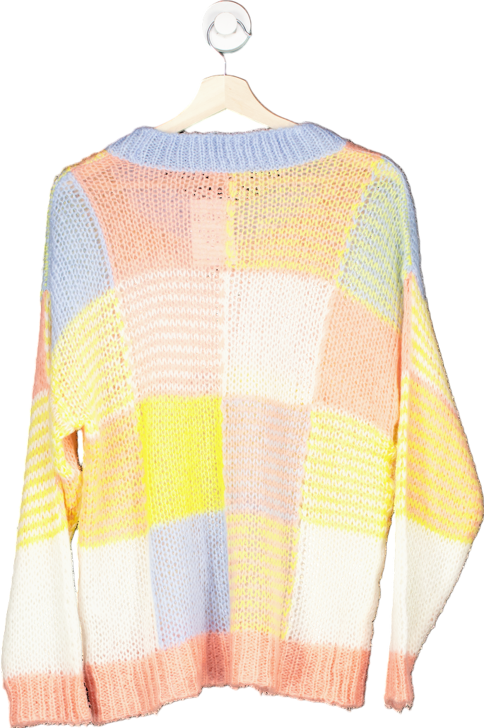 Stine Goya Multicolour Gingham Knitwear Sana Jumper M