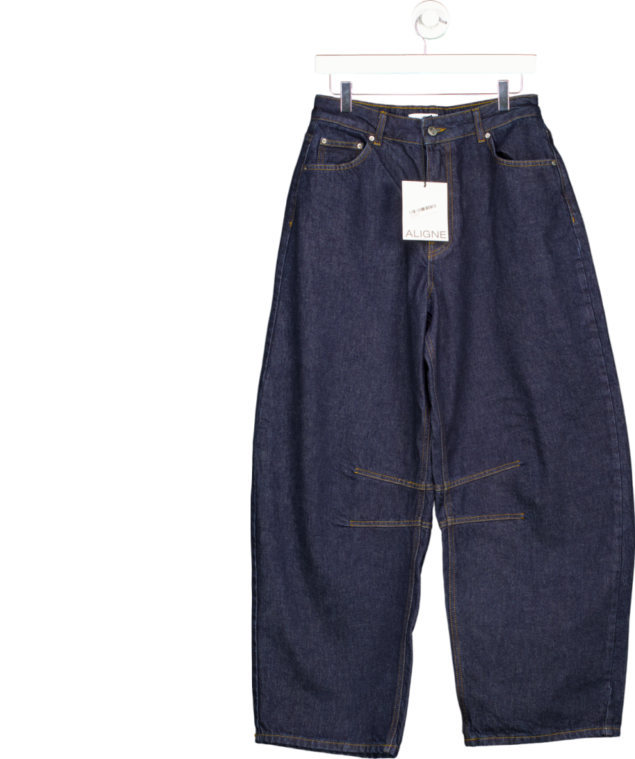 Aligne Blue Markus Barrel Leg Jeans W30