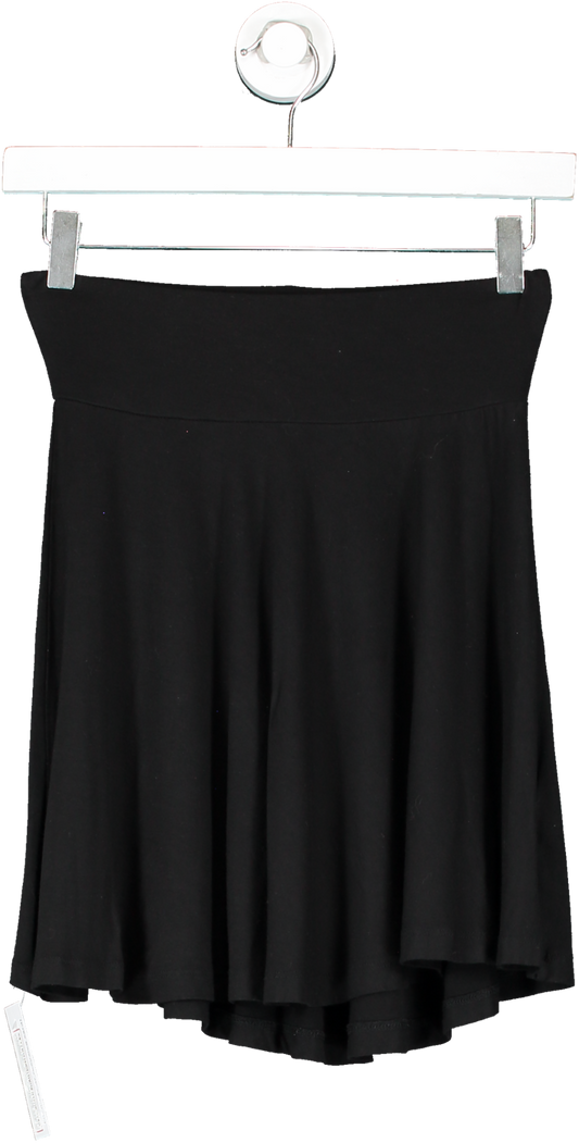 H&M Black Skater Skirt UK XS