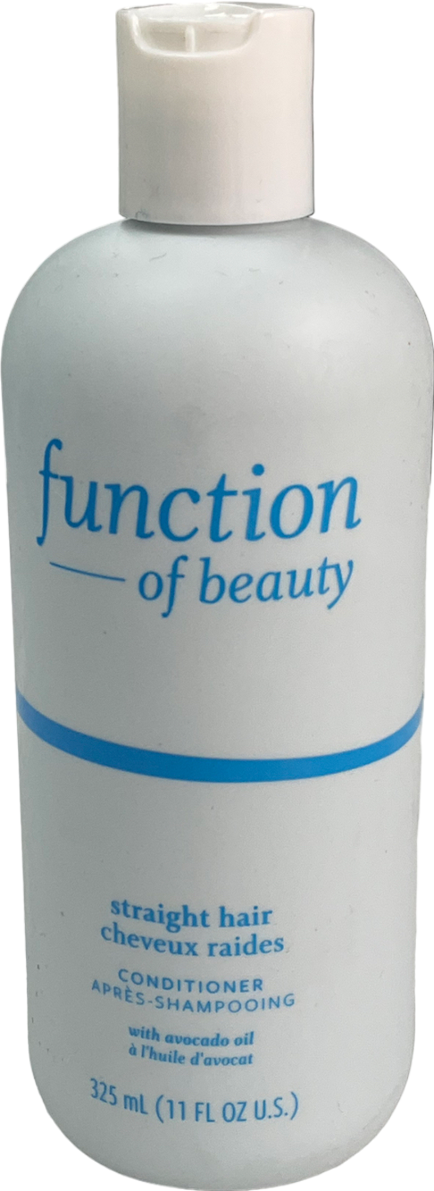 function of beauty Shampoo Straight Hair Avocado 325ml