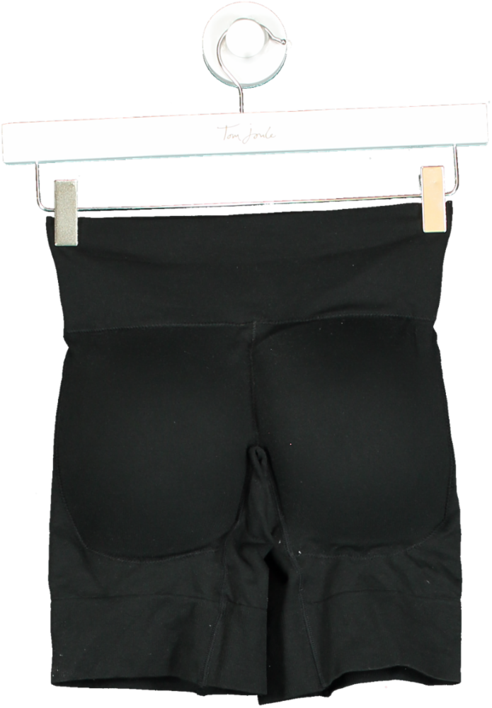M&S Black Bum Enhancing Shorts UK S