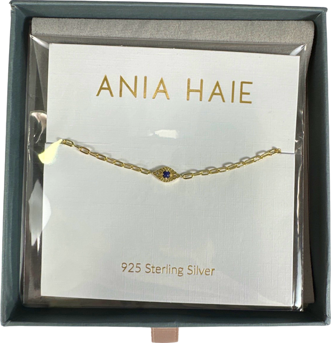 Ania Haie Gold Lapis Evil Eye Bracelet - GIFT BOXED