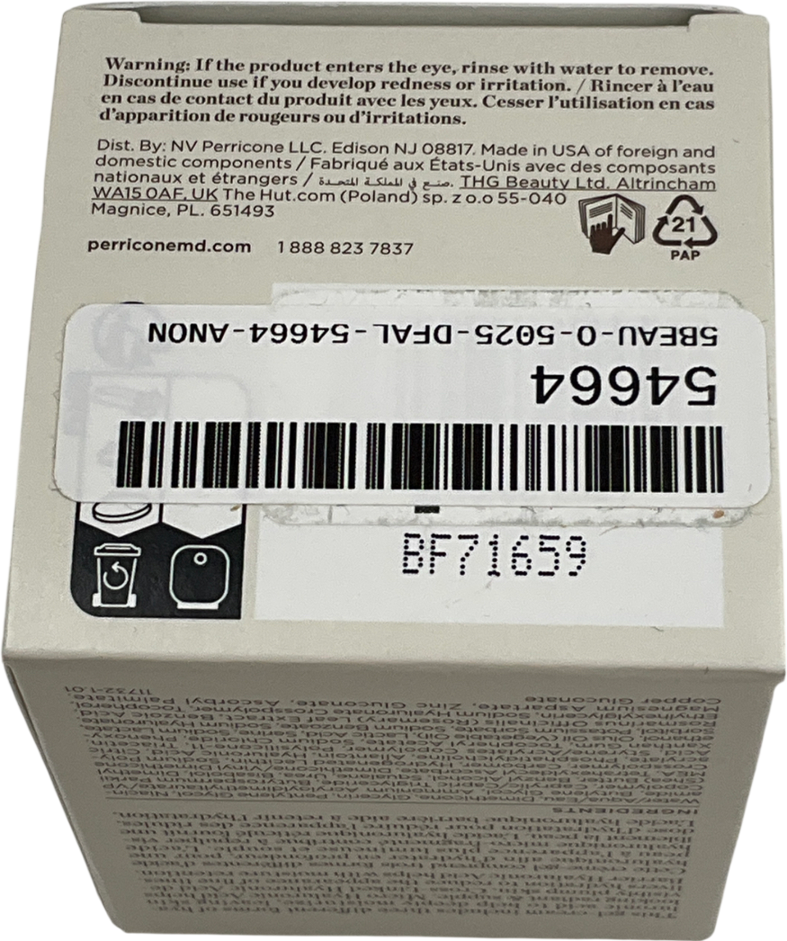 Perricone MD High Potency Classics Hyaluronic Intensive Moisturiser 30ml