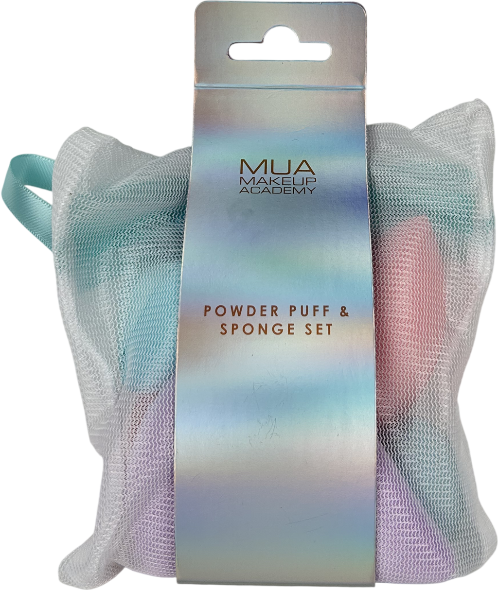MUA Makeup Academy Powder Puff & Sponge Set