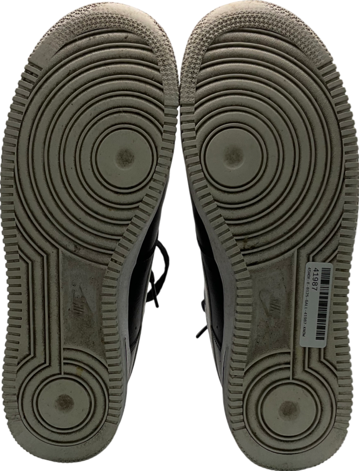 Nike Black Air Force 1 '07 UK 9 EU 43 👞