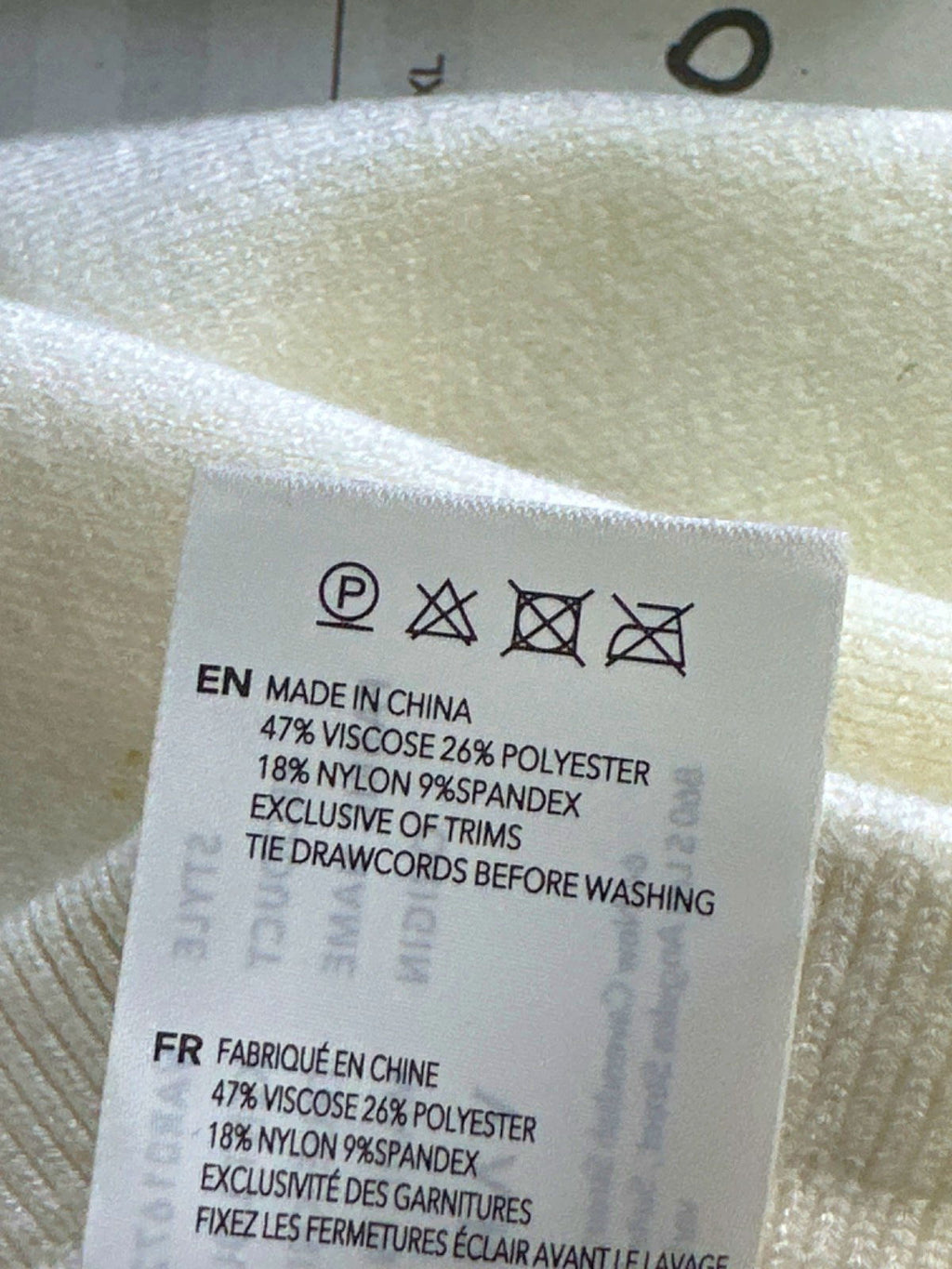 Varley Ivory Kent Lounge Pant UK S