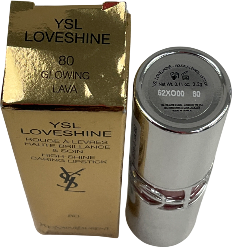 YSL Loveshine Lipstick 80 Glowing Lava 3.2g
