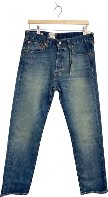 Levi's Blue 501 Original Fit Stretch Jeans W 32 L 34