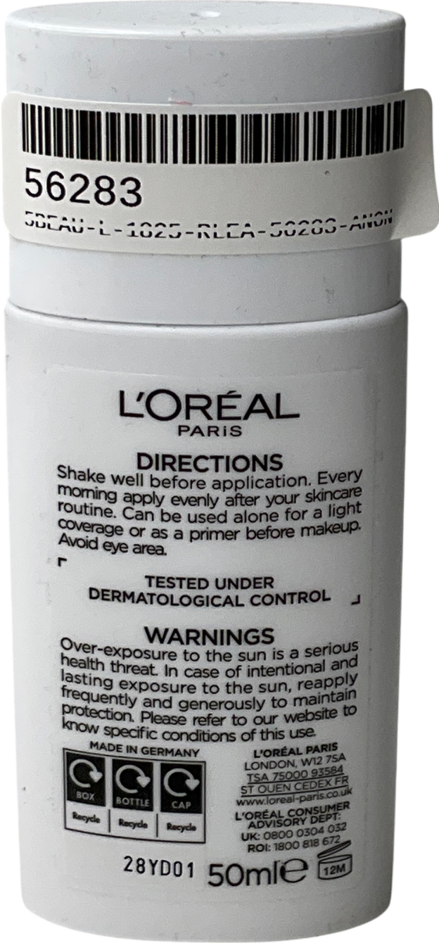 loreal Daily Fluid Tinted Glow Spf 50+, Bronze 50ml