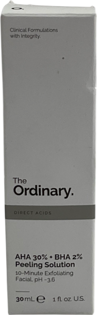 The Ordinary Aha 30% + Bha 2% Peeling Solution 30ml