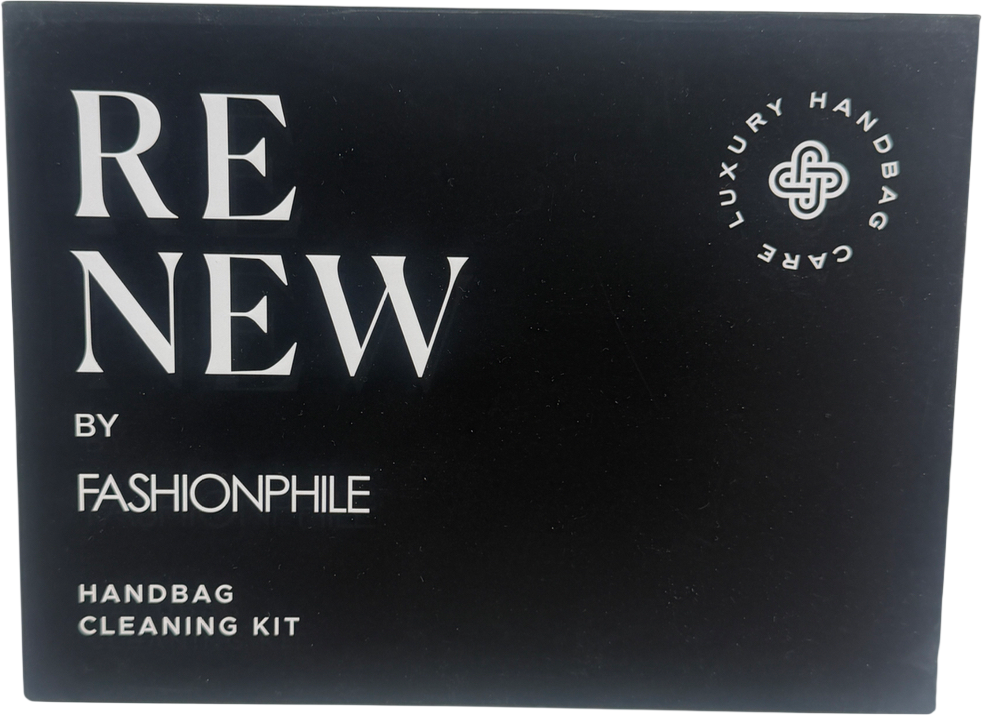 Fashionphile Black Renew Handbag Cleaning Kit. One Size