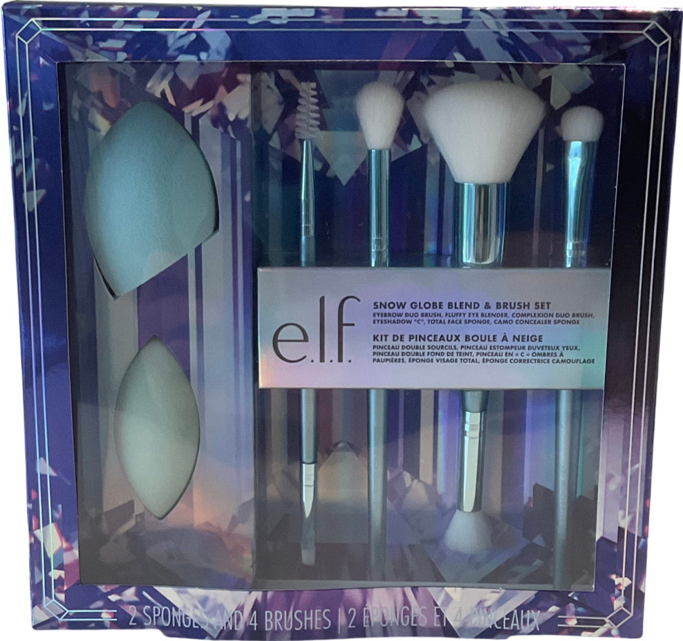 E.L.F Cosmetics Snow Globe Blend Brush Set One size